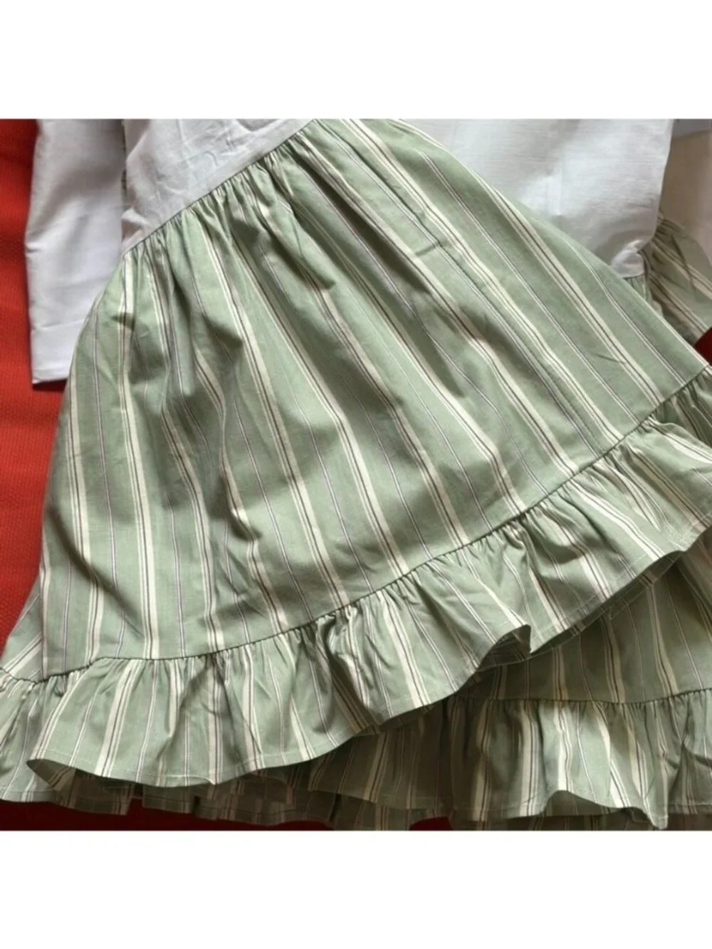 Ralph Lauren Caulfield Stripe Twin Bedskirt 13